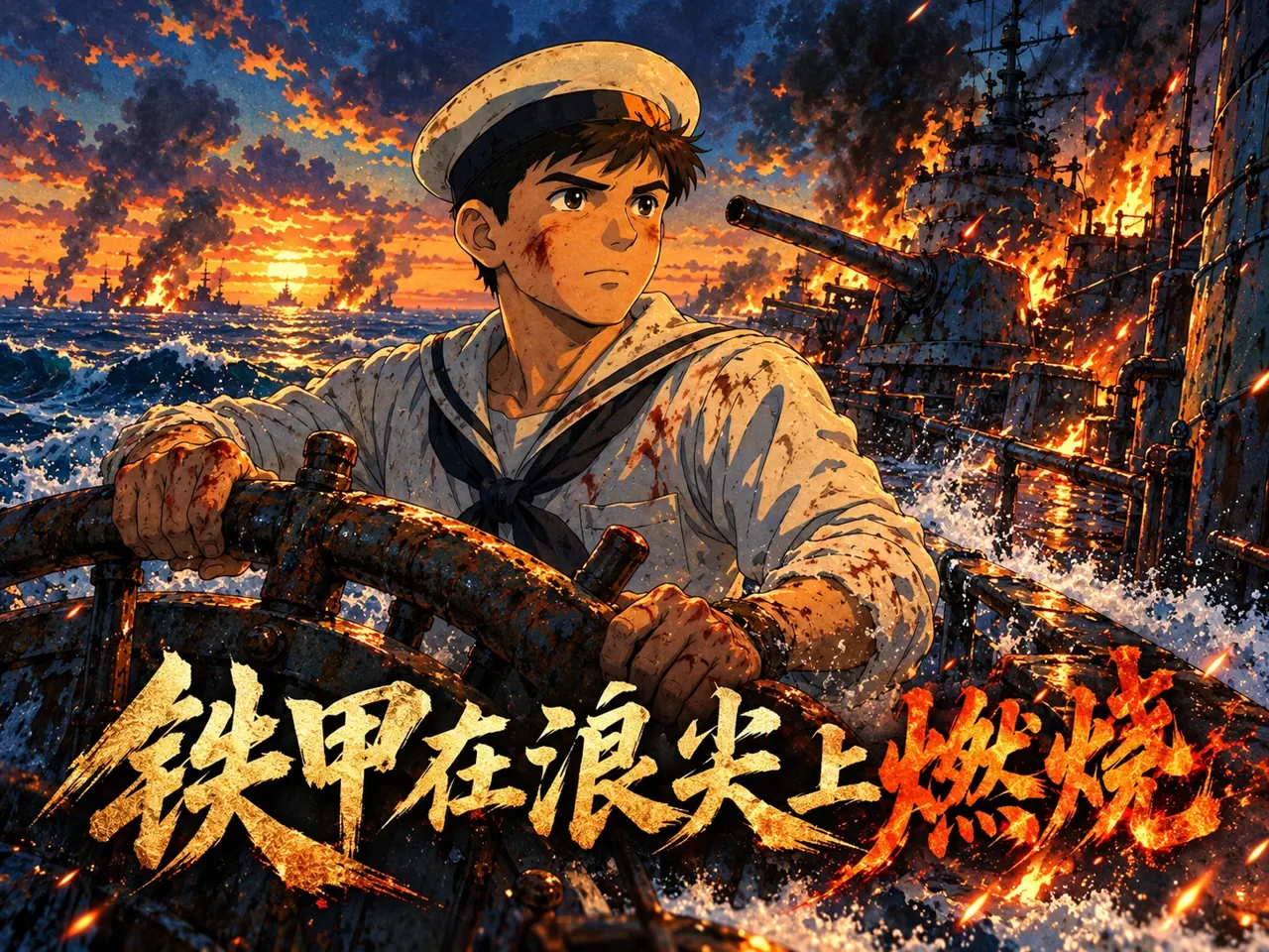 铁甲在浪尖上燃烧